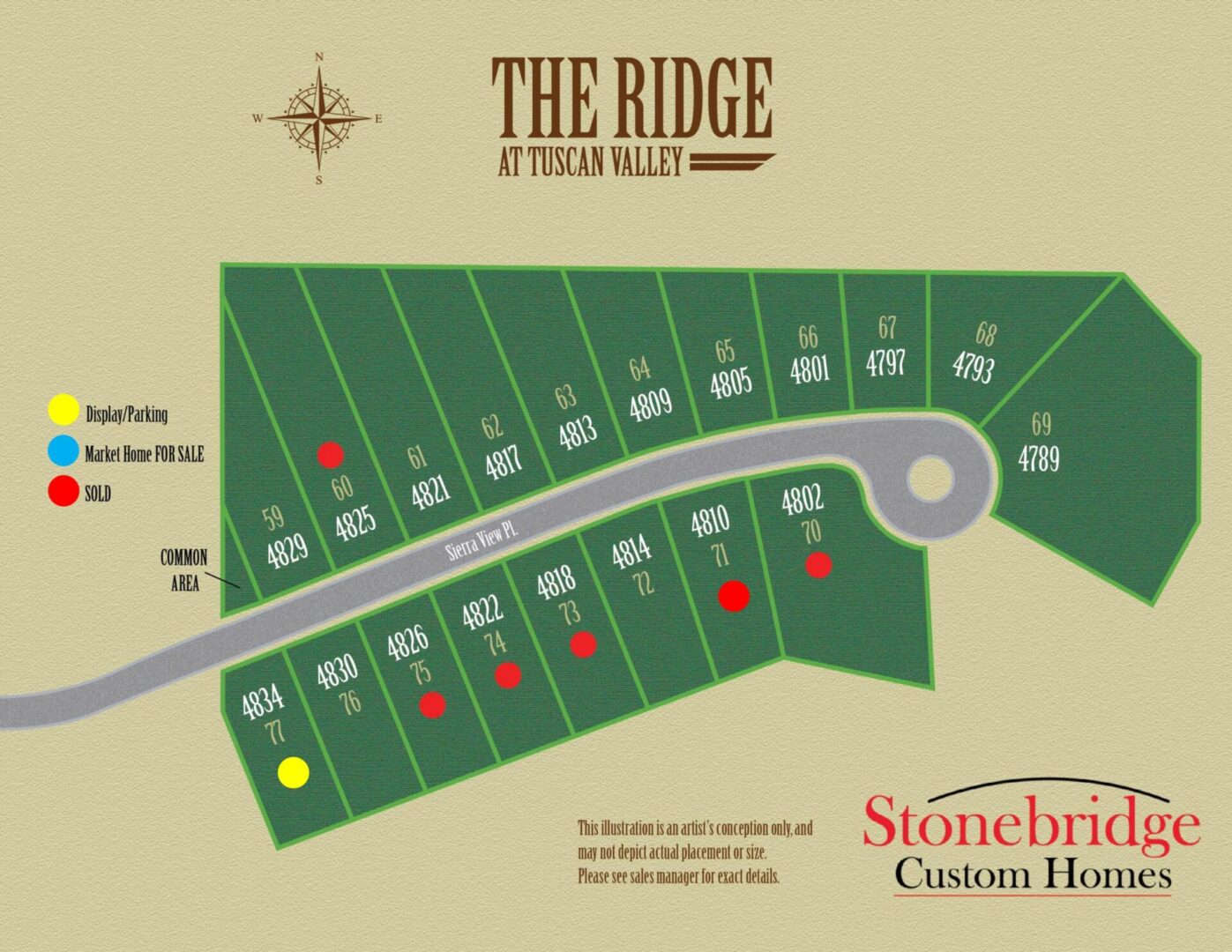 The Ridge Available Lots